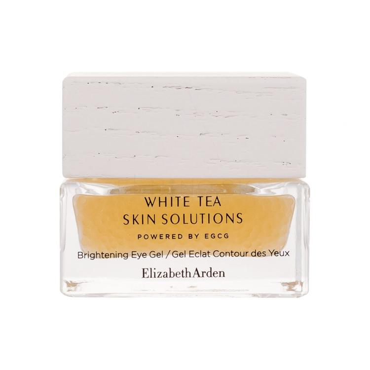 Elizabeth Arden White Tea Skin Solutions Brightening Eye Gel Očný gél pre ženy 15 ml