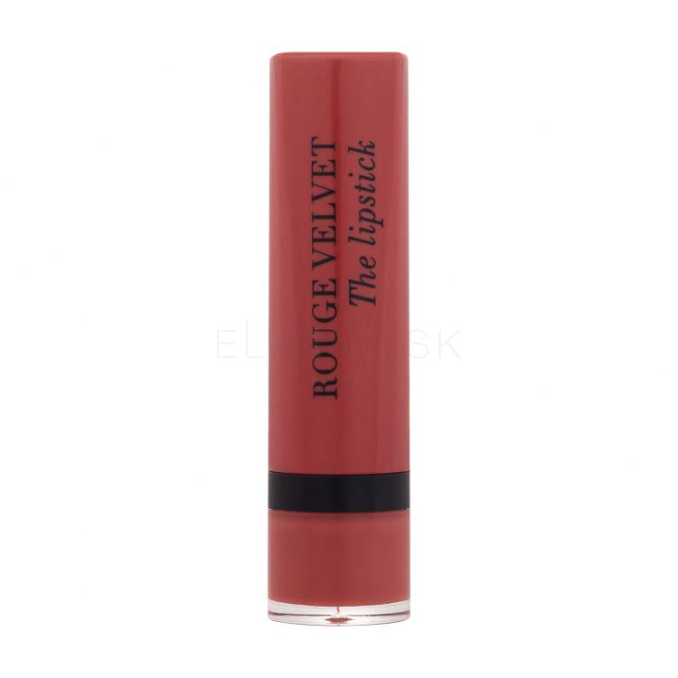 BOURJOIS Paris Rouge Velvet The Lipstick Rúž pre ženy 2,4 g Odtieň 50 Rouge Tatin