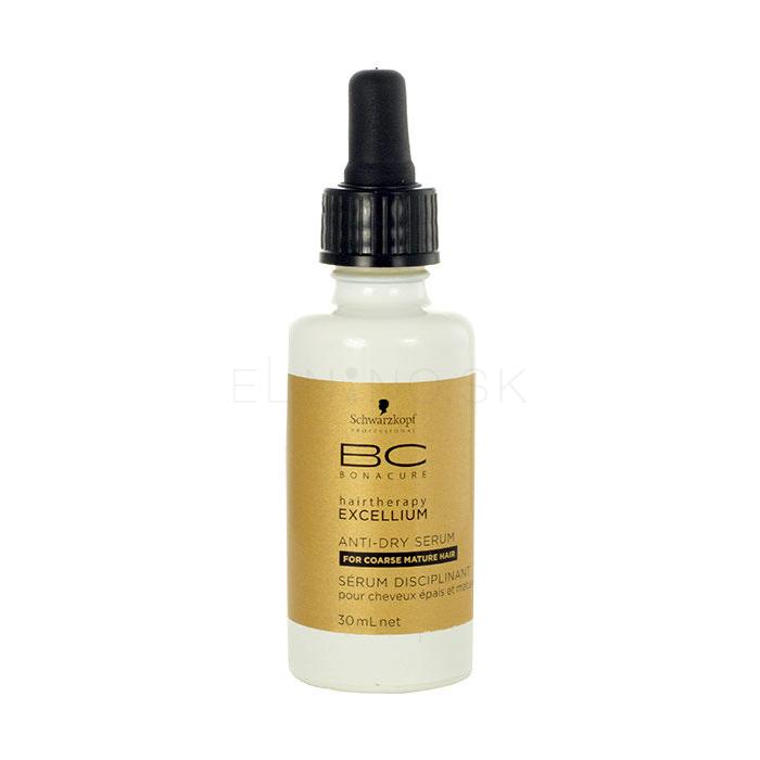 Schwarzkopf Professional BC Bonacure Excellium Anti-Dry Sérum na vlasy pre ženy 30 ml poškodená krabička