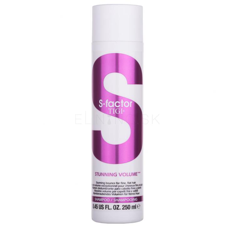 Tigi S Factor Stunning Volume Šampón pre ženy 250 ml