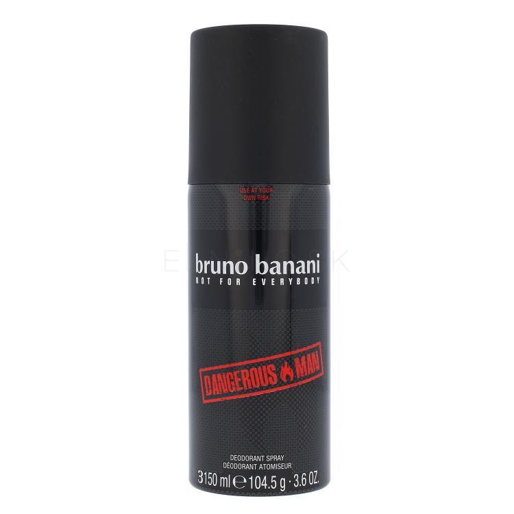 Bruno Banani Dangerous Man Dezodorant pre mužov 150 ml