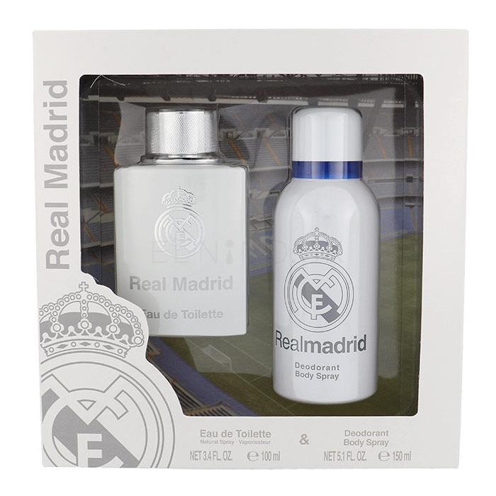 EP Line Real Madrid Darčeková kazeta toaletná voda 100 ml + deospray 150 ml