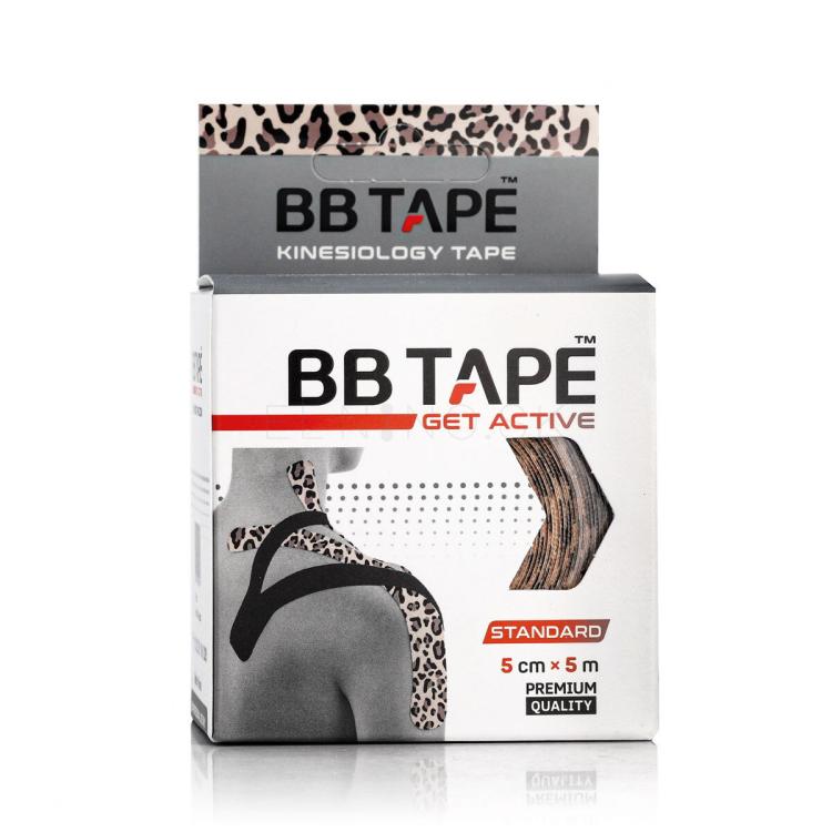 BB Tape Get Active Tape Leopard Náplasť 1 ks Odtieň Leopard