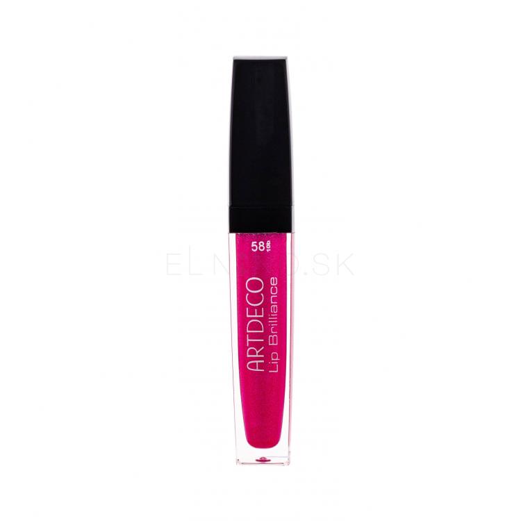 Artdeco Lip Brilliance Lesk na pery pre ženy 5 ml Odtieň 58 Brilliant Hollywood Pink