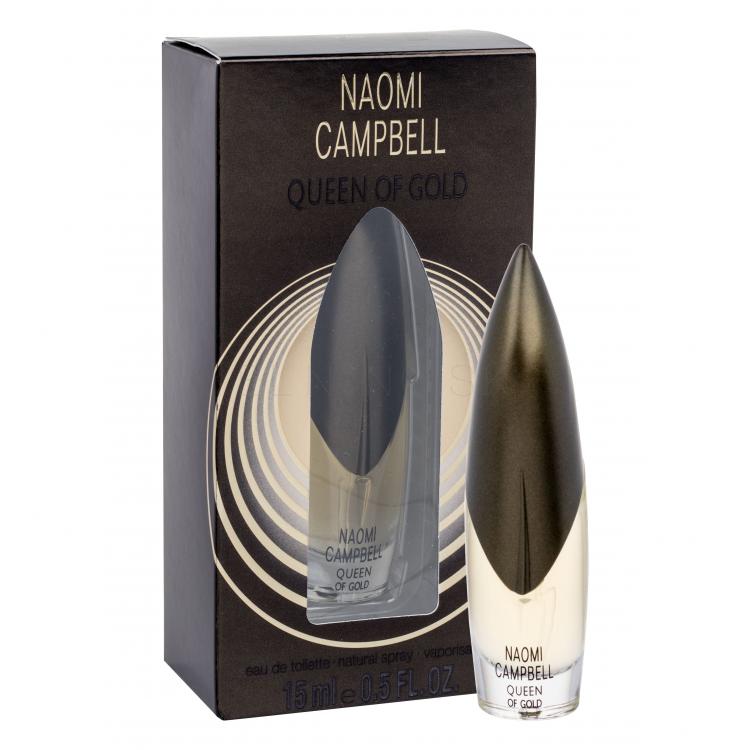 Naomi Campbell Queen Of Gold Toaletná voda pre ženy 15 ml