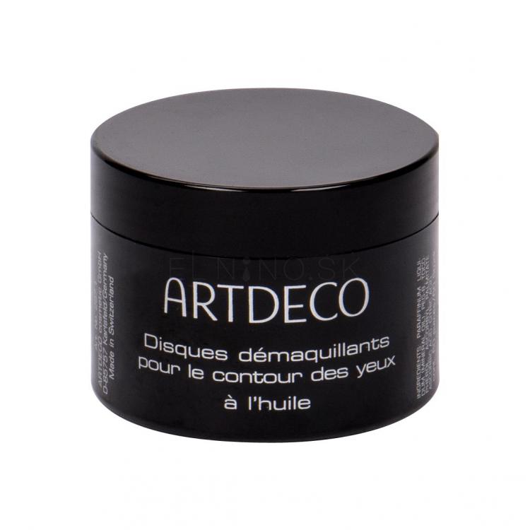 Artdeco Eye Make-up Remover Pads Oily Čistiace obrúsky pre ženy 60 ks