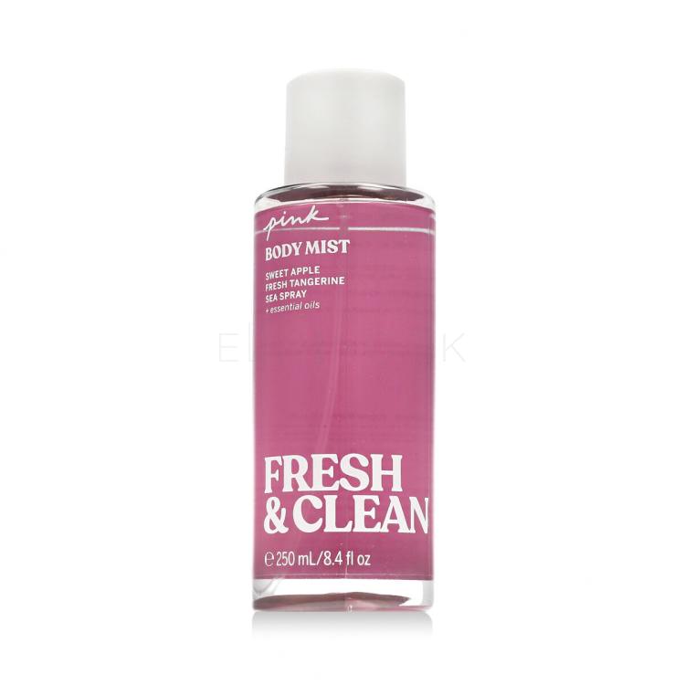 Pink Fresh &amp; Clean Telový sprej pre ženy 250 ml