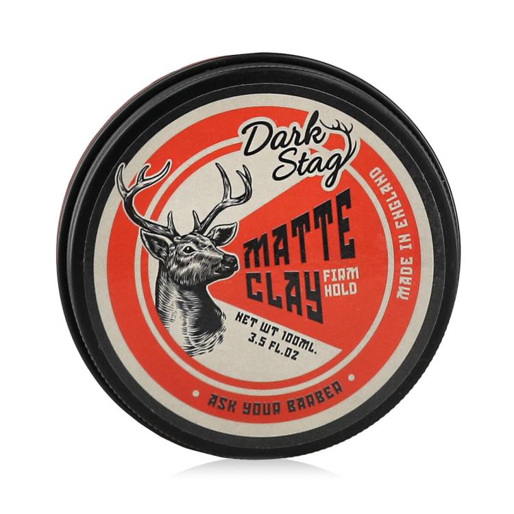 Dark Stag Matte Clay Pre definíciu a tvar vlasov pre mužov 100 ml