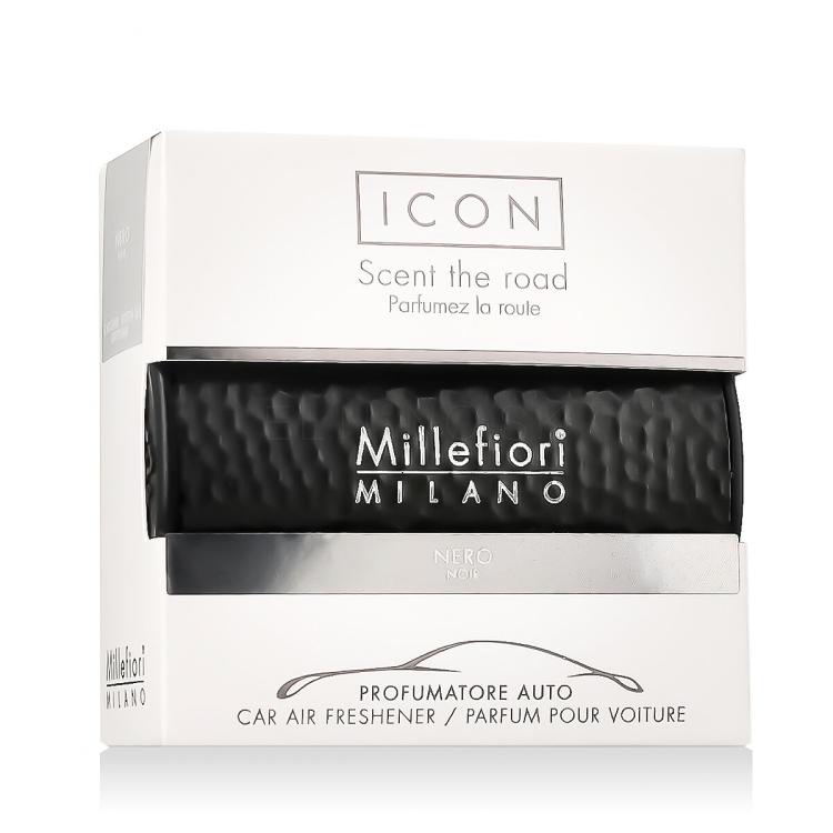 Millefiori Milano Icon Metallo Nero Vôňa do auta 47 g