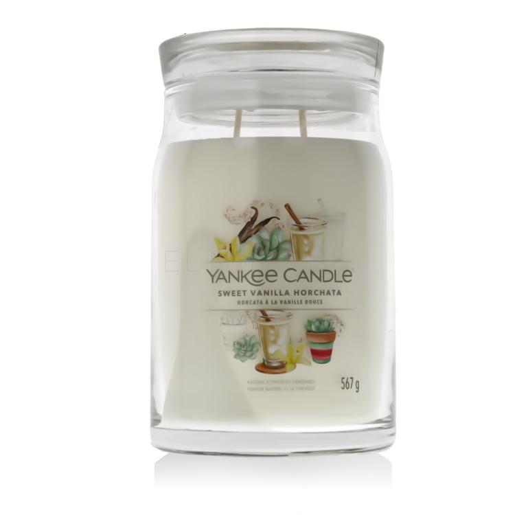 Yankee Candle Signature Sweet Vanilla Horchata Vonná sviečka 567 g