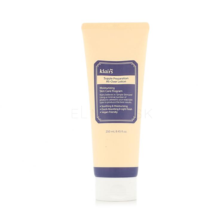 Dear, Klairs Supple Preparation All-Over Lotion Telové mlieko 250 ml