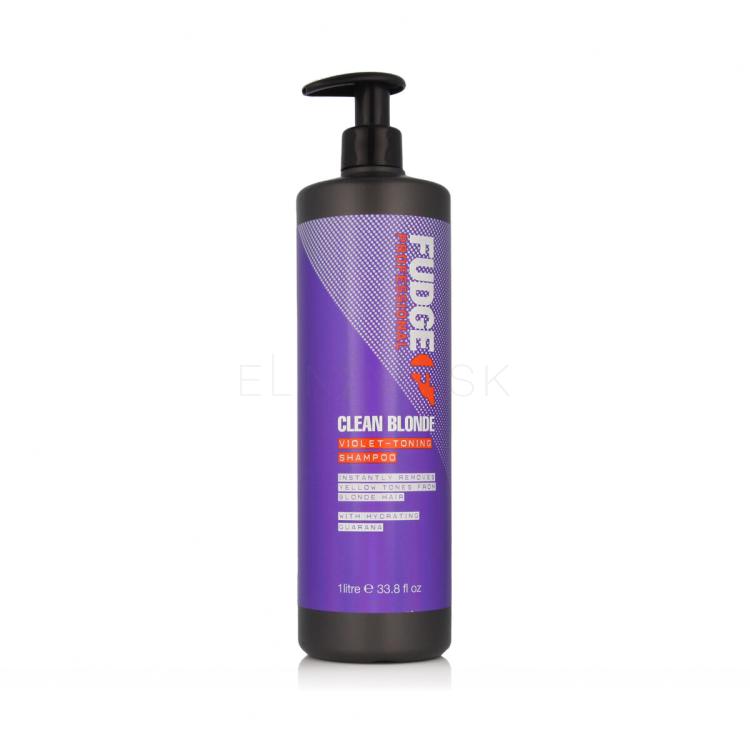 Fudge Professional Clean Blonde Violet-Toning Shampoo Šampón 1000 ml