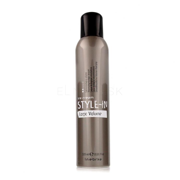 Inebrya Style-In Ice Cream Logic Volume Spray Lak na vlasy 320 ml