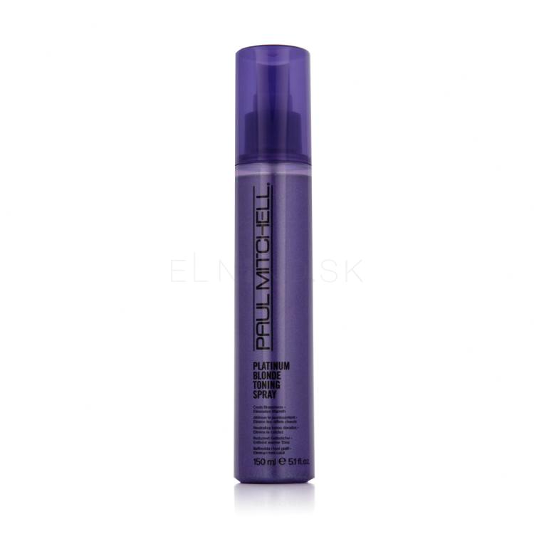 Paul Mitchell Blonde Platinum Blonde Toning Spray Bezoplachová starostlivosť 150 ml