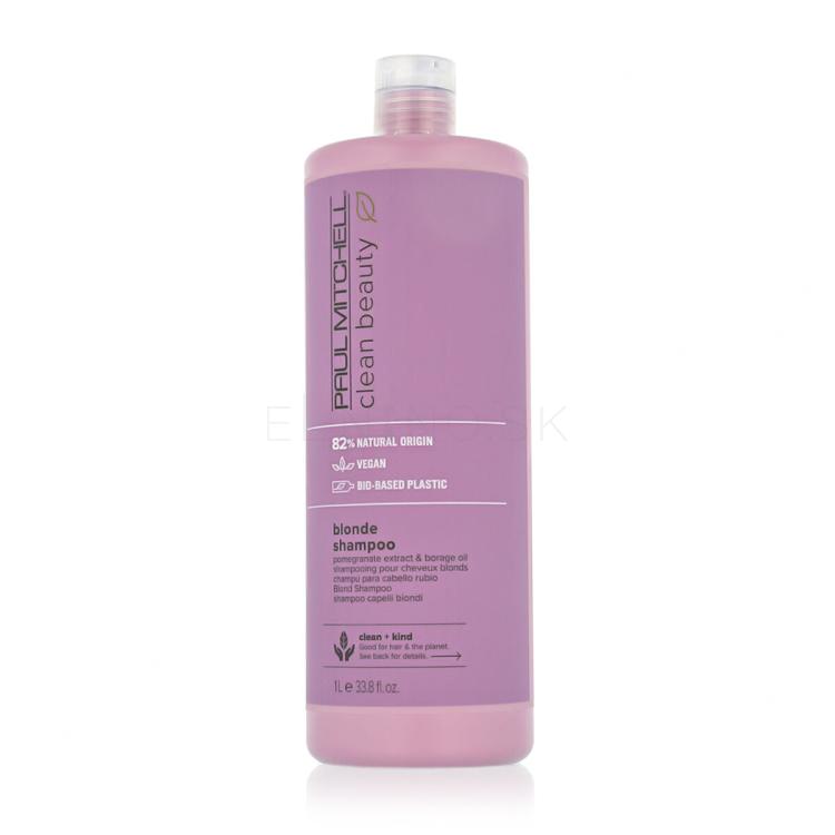 Paul Mitchell Clean Beauty Color Protect Blonde Shampoo Šampón pre ženy 1000 ml