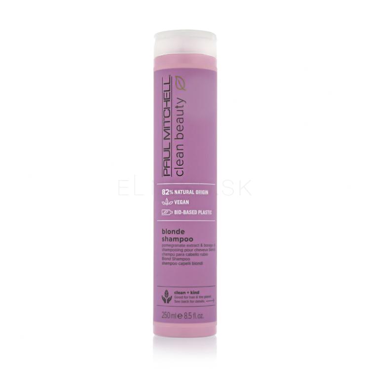 Paul Mitchell Clean Beauty Color Protect Blonde Shampoo Šampón pre ženy 250 ml