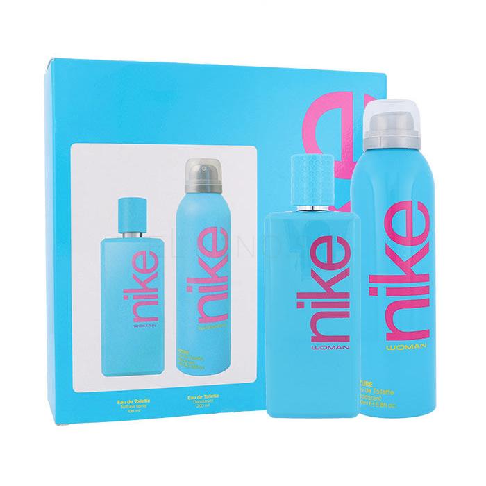 Nike Perfumes Azure Woman Darčeková kazeta toaletná voda 100 ml + deospray 200 ml
