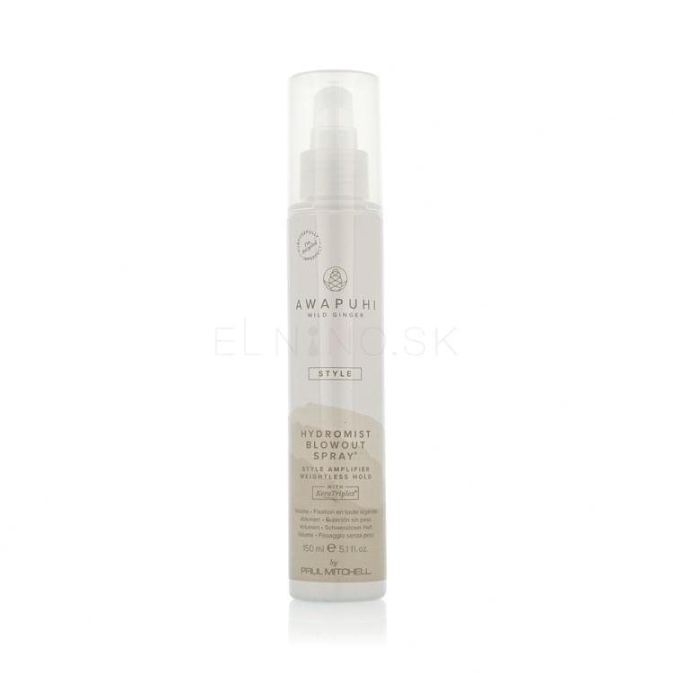 Paul Mitchell Awapuhi Wild Ginger Hydromist Blow-Out Spray Objem vlasov 150 ml