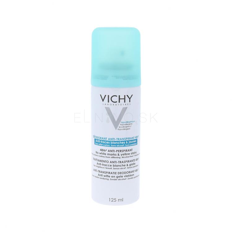 Vichy Deodorant No White Marks &amp; Yellow Stains 48h Antiperspirant 125 ml