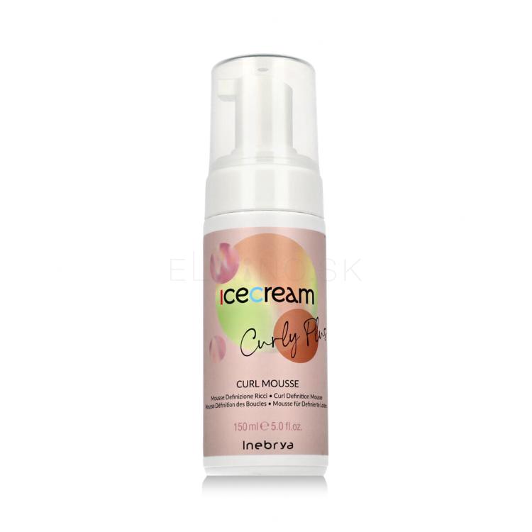 Inebrya Ice Cream Curly Plus Curl Mousse Pre podporu vĺn 150 ml