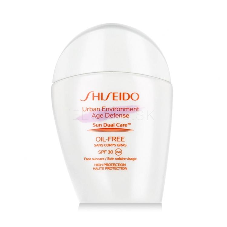 Shiseido Urban Environment Age Defense SPF30 Opaľovací prípravok na tvár pre ženy 30 ml