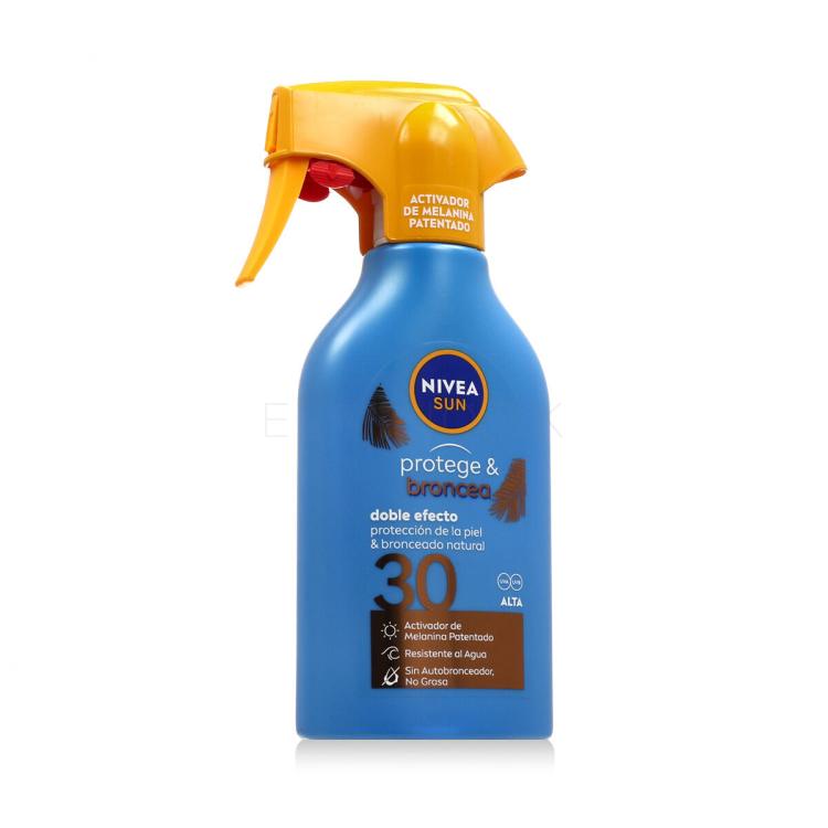 Nivea Sun Protect &amp; Bronze Dual Effect SPF30 Opaľovací prípravok na telo 200 ml