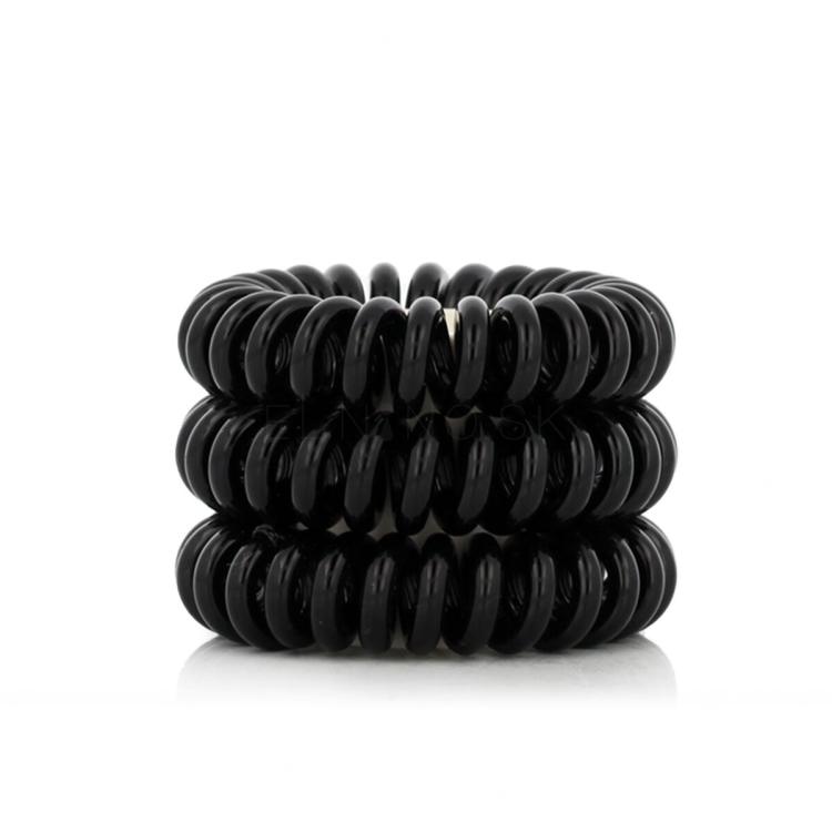 Invisibobble Power Performance Hair Spiral Gumička na vlasy pre ženy Odtieň True Black - černá Set
