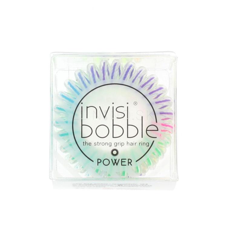 Invisibobble Power The Strong Grip Hair Ring Gumička na vlasy pre ženy Odtieň Magic Rainbow - duhová Set