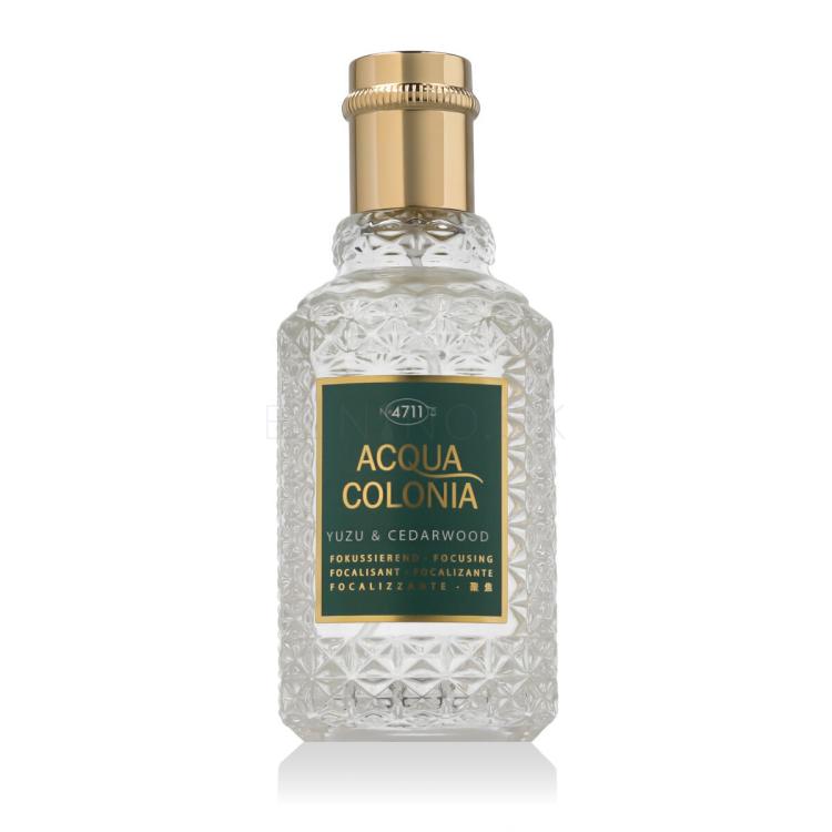4711 Acqua Colonia Yuzu &amp; Cedarwood Kolínska voda 50 ml