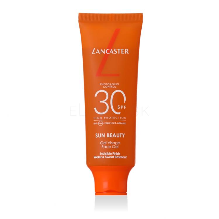 Lancaster Sun Beauty Invisible Face Gel SPF30 Opaľovací prípravok na tvár 50 ml
