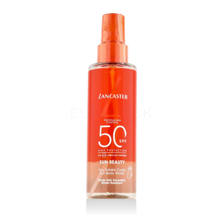 Lancaster Sun Beauty Sun Body Water SPF50 Opaľovací prípravok na telo 150 ml