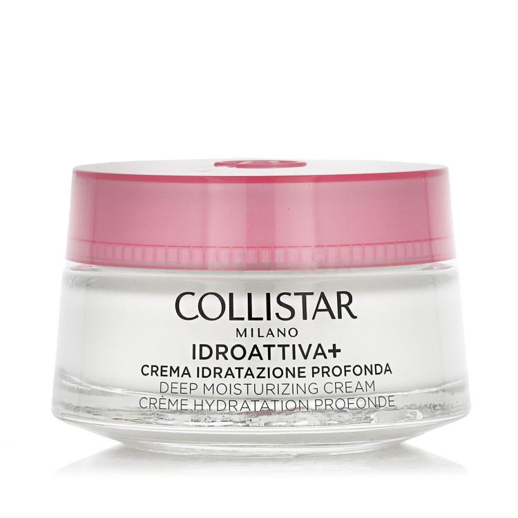 Collistar Idroattiva+ Deep Moisturizing Cream Denný pleťový krém pre ženy 50 ml