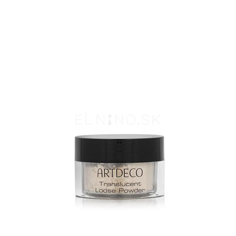 Artdeco Translucent Loose Powder Púder pre ženy 8 g Odtieň 02 Translucent Light