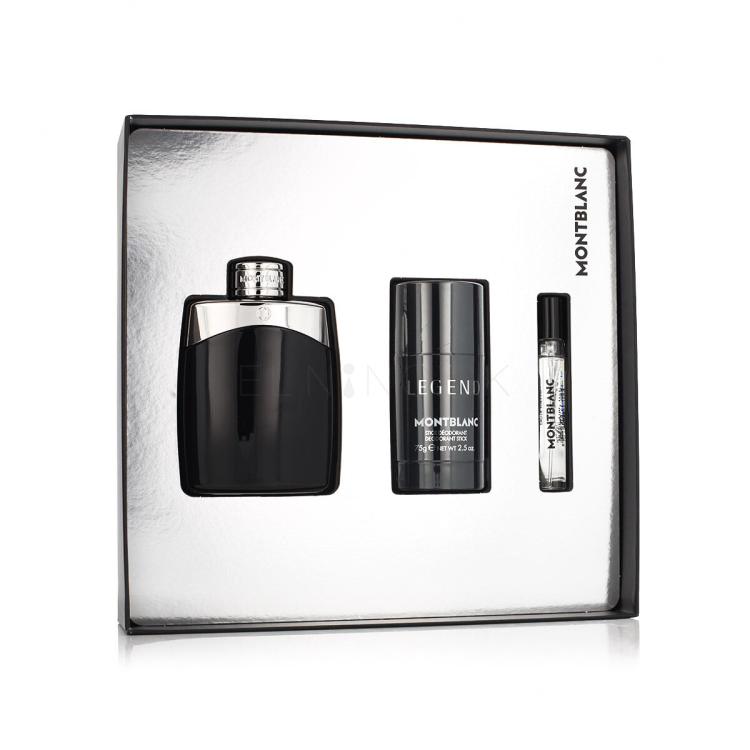 Montblanc Legend Darčeková kazeta toaletná voda 100 ml + toaletná voda 7,5 ml + deostick 75 g