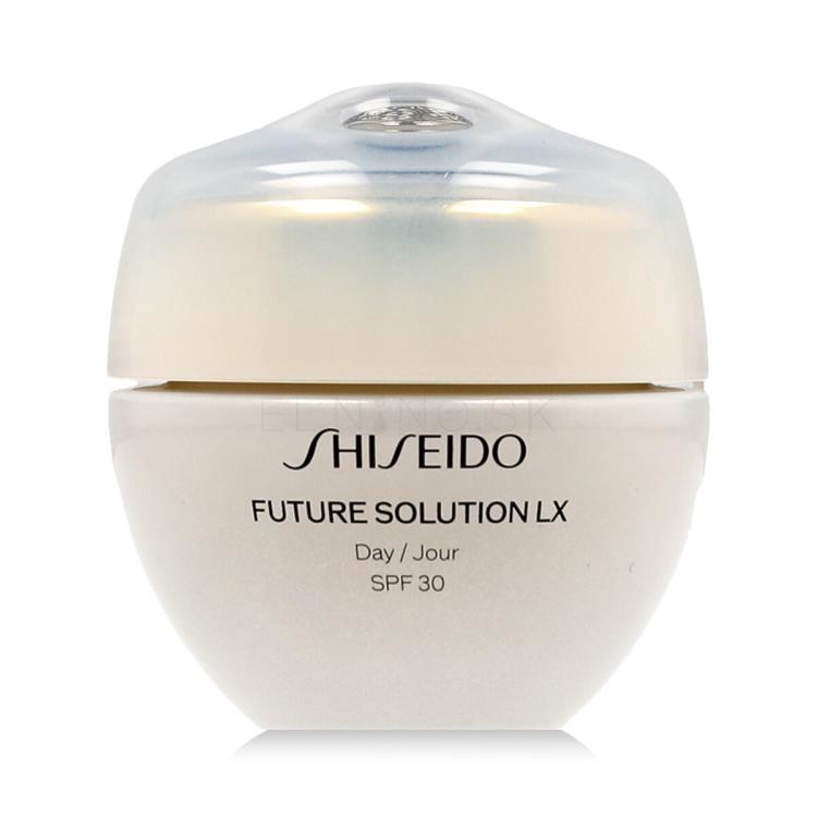 Shiseido Future Solution LX Total Protective Cream SPF30 Denný pleťový krém pre ženy 50 ml
