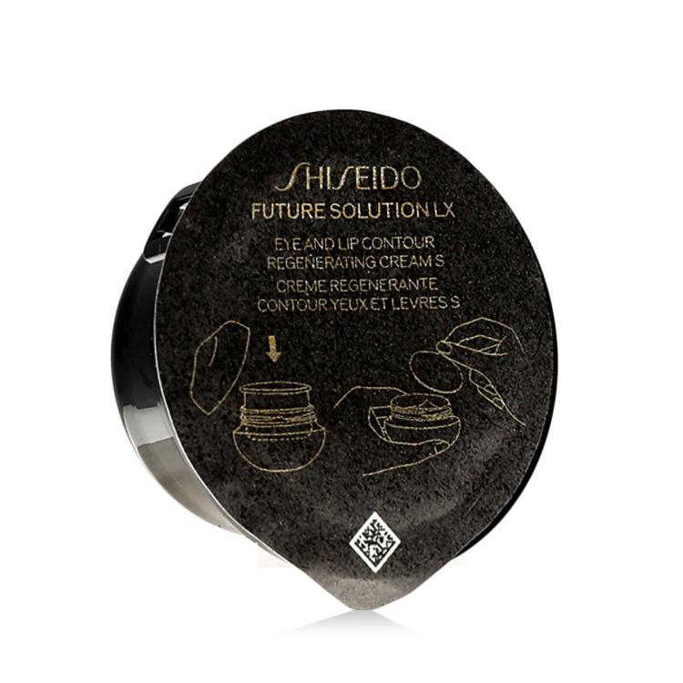Shiseido Future Solution LX Eye And Lip Contour Regenerating Cream Očný krém pre ženy Náplň 17 ml