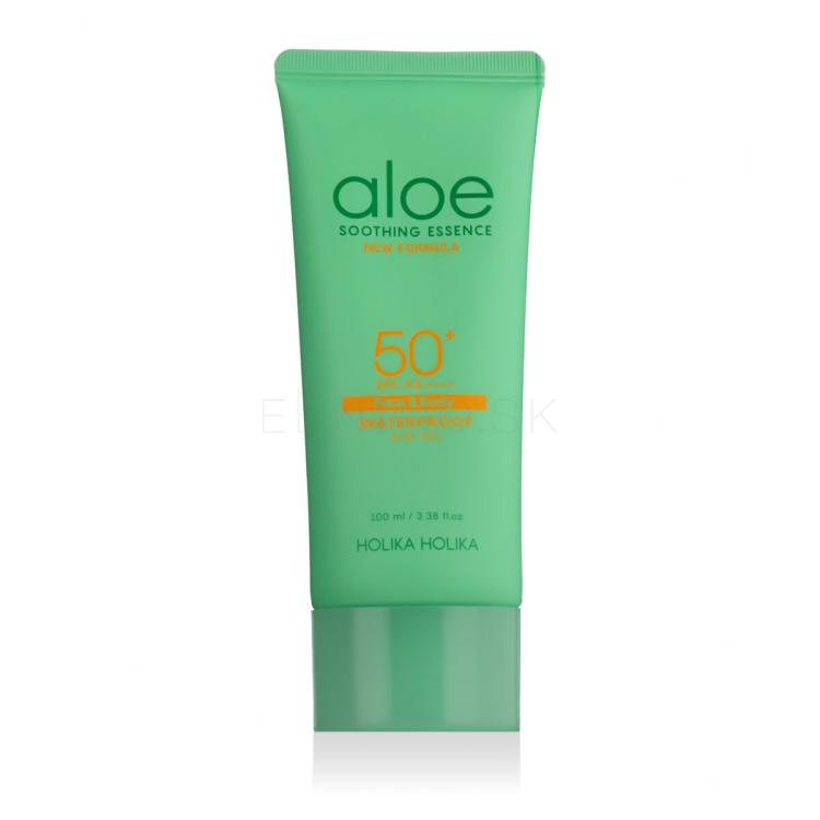 Holika Holika Aloe Waterproof Sun Gel SPF50+ Opaľovací prípravok na tvár 100 ml