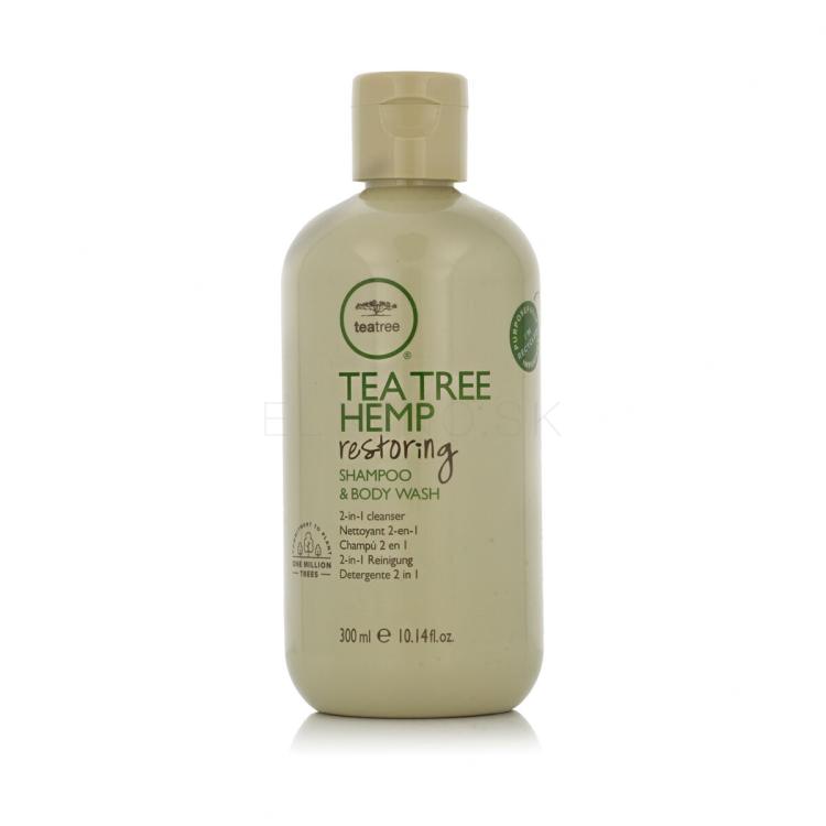 Paul Mitchell TEA TREE Hemp Restoring Shampoo &amp; Body Wash Šampón 300 ml