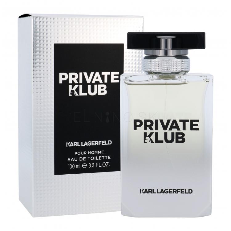 Karl Lagerfeld Private Klub For Men Toaletná voda pre mužov 100 ml