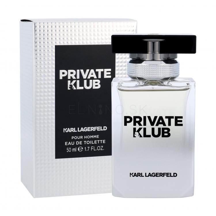 Karl Lagerfeld Private Klub For Men Toaletná voda pre mužov 50 ml