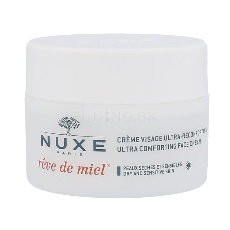 NUXE Rêve de Miel Ultra Comforting Face Cream Denný pleťový krém pre ženy 50 ml tester