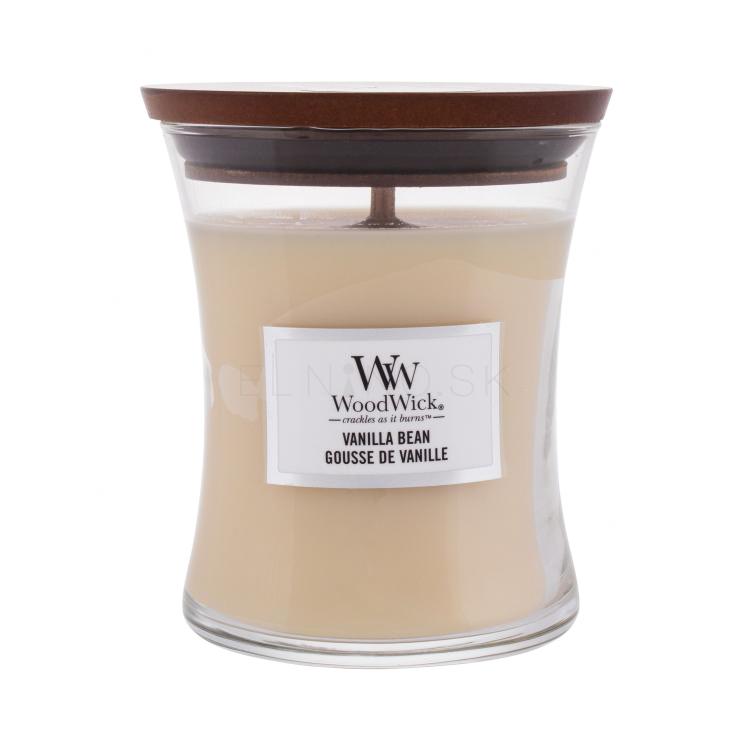 WoodWick Vanilla Bean Vonná sviečka 275 g vada sfarbenia