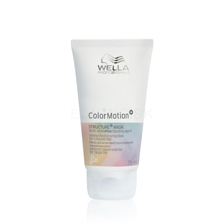 Wella Professionals ColorMotion+ Structure Mask Maska na vlasy pre ženy 75 ml