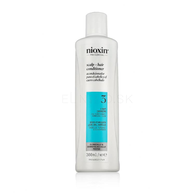 Nioxin System 3 Scalp + Hair Conditioner Kondicionér pre ženy 300 ml