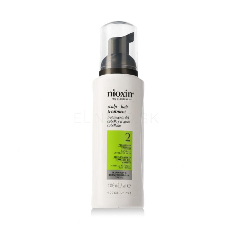 Nioxin System 2 Scalp Care + Hair Thickening Treatment Bezoplachová starostlivosť pre ženy 100 ml