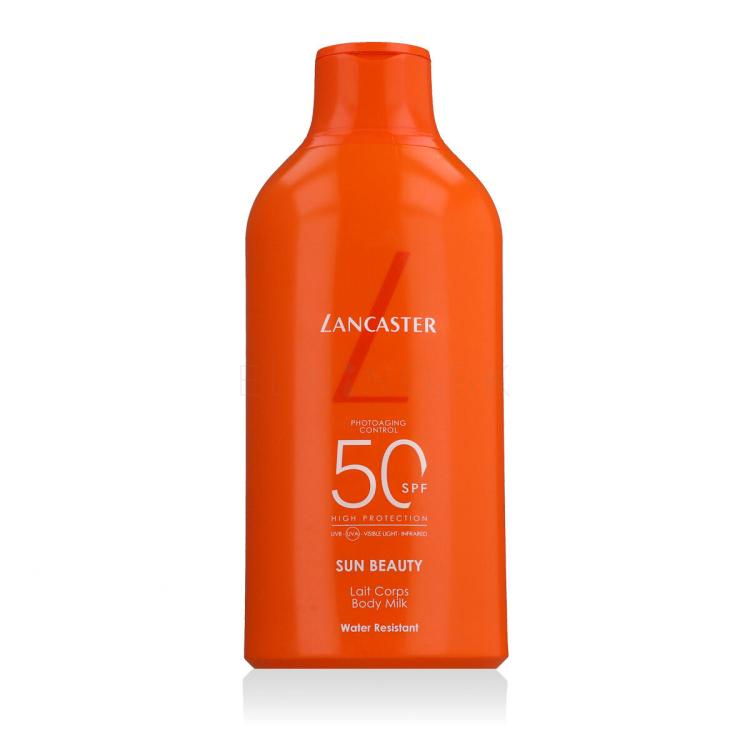 Lancaster Sun Beauty Body Milk SPF50 Opaľovací prípravok na telo 400 ml