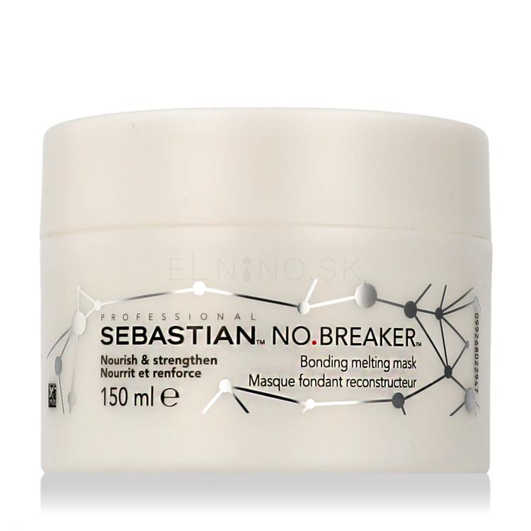 Sebastian Professional No.Breaker Bonding Melting Mask Maska na vlasy pre ženy 150 ml