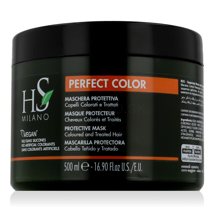 HS MILANO Perfect Color Protective Mask Maska na vlasy 500 ml
