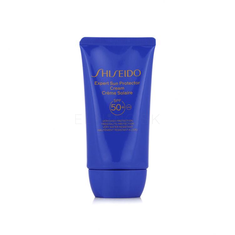 Shiseido Expert Sun Protector Cream SPF50+ Opaľovací prípravok na tvár 50 ml