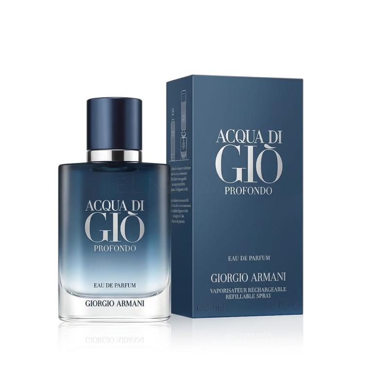Giorgio Armani Acqua di Giò Profondo 2024 Parfumovaná voda pre mužov Naplniteľný 30 ml